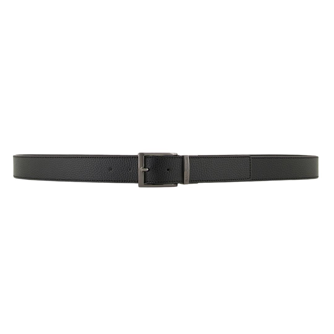 Leather Printed Mens Reversible Belt Y4S195 YLO8J