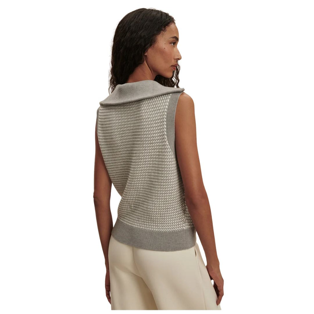 Peterson Half Zip Womens Knitted Jumper VAR03458