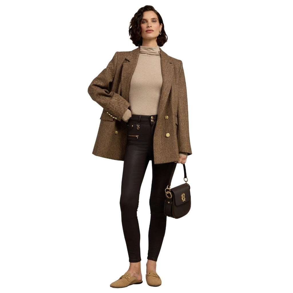 Coated Jodhpur Womens Jeans