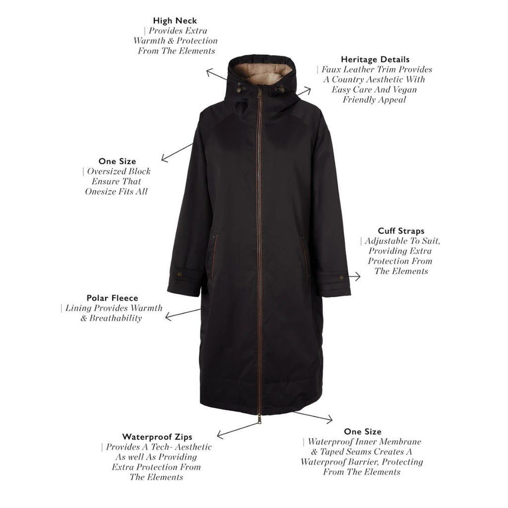 One Size Waterproof Womens Coat