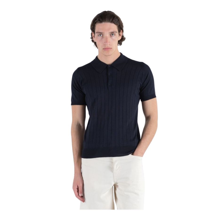 Williams Ribbed Mens Polo Shirt