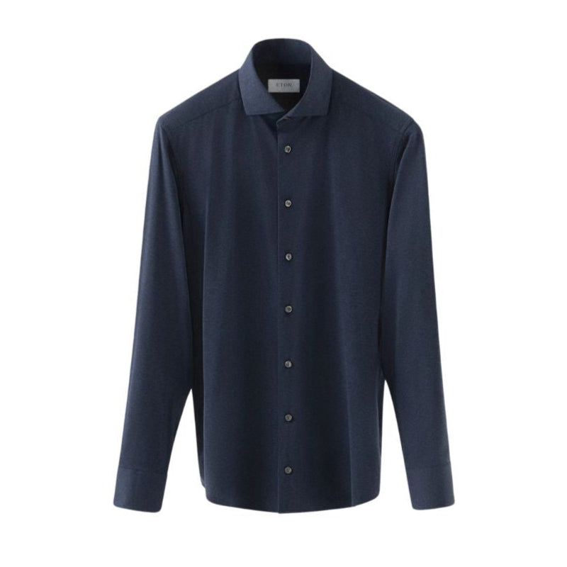 Melange Four-Way Stretch Regular Fit Shirt 100012783
