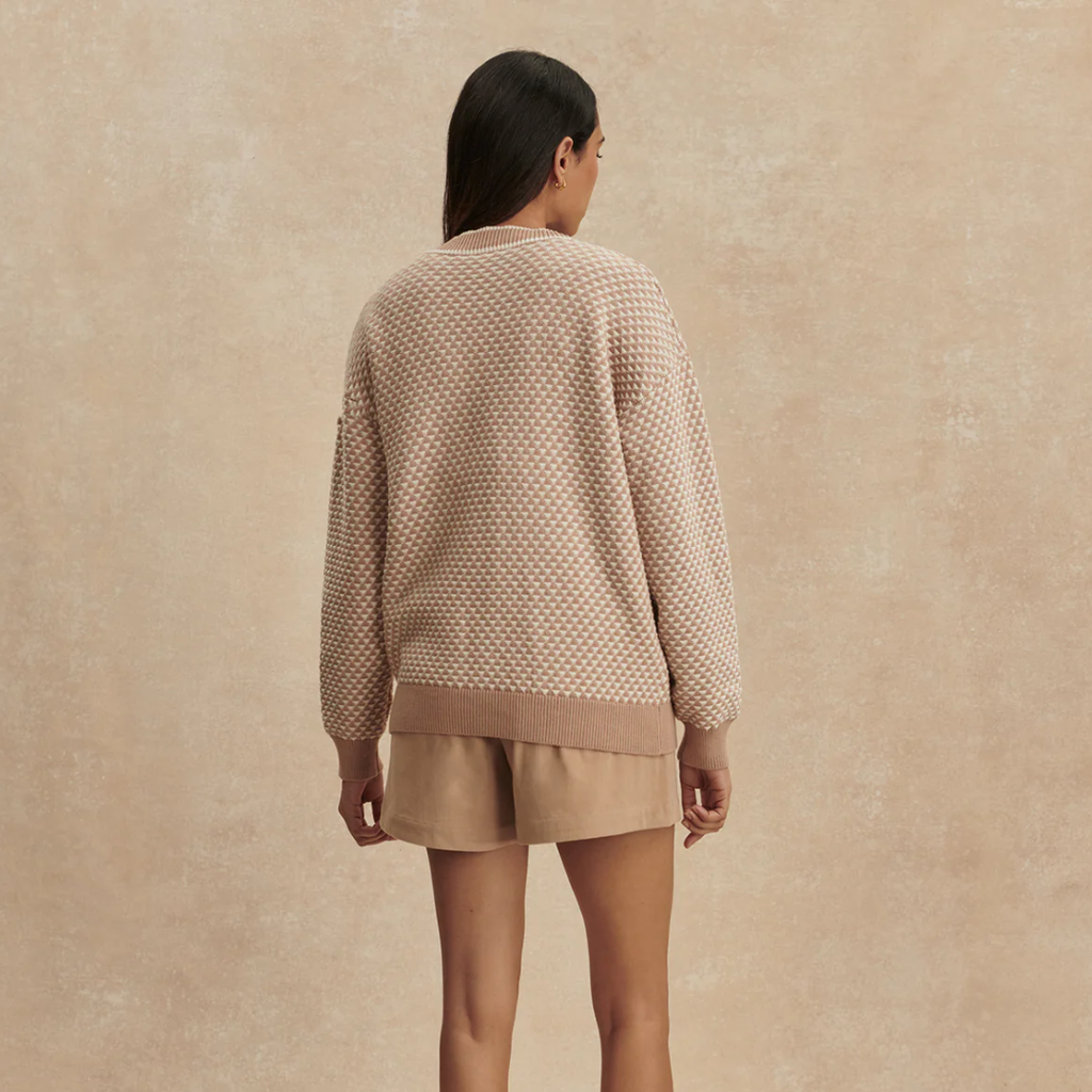 Tarran Stitch Knit Womens Cardigan VAR03290