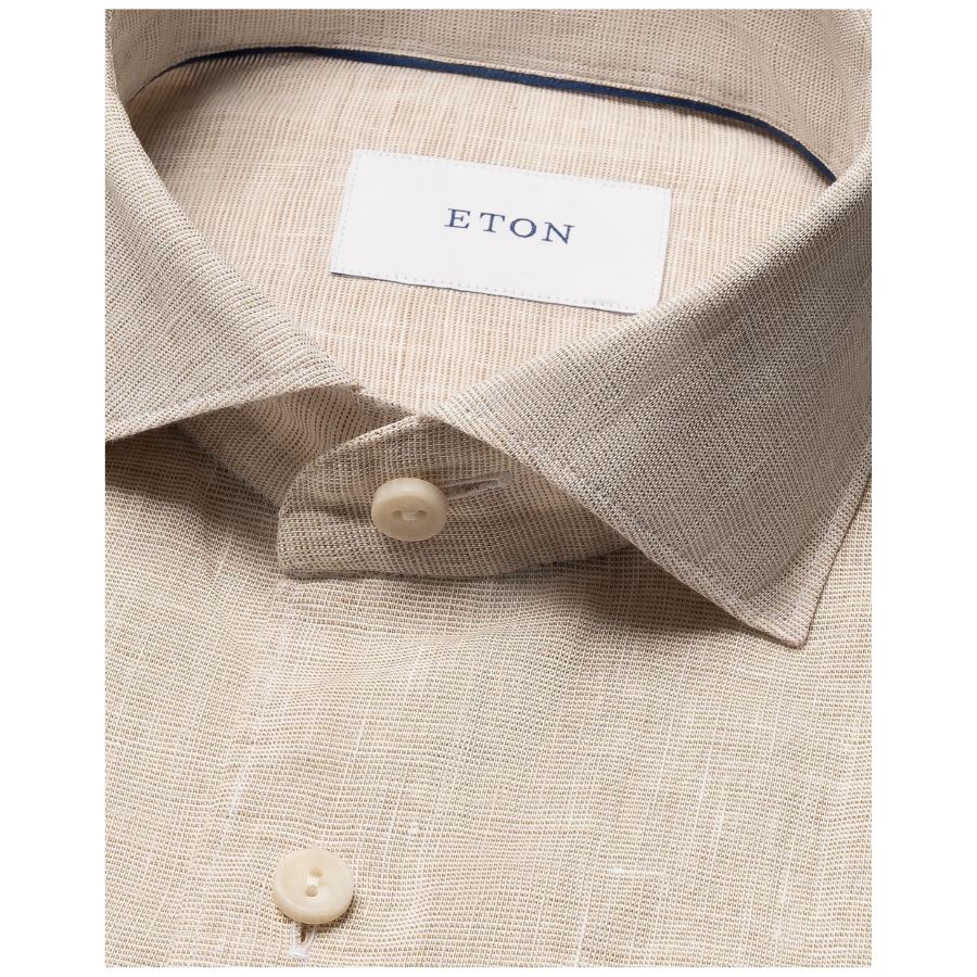 Solid Linen Shirt 100014797
