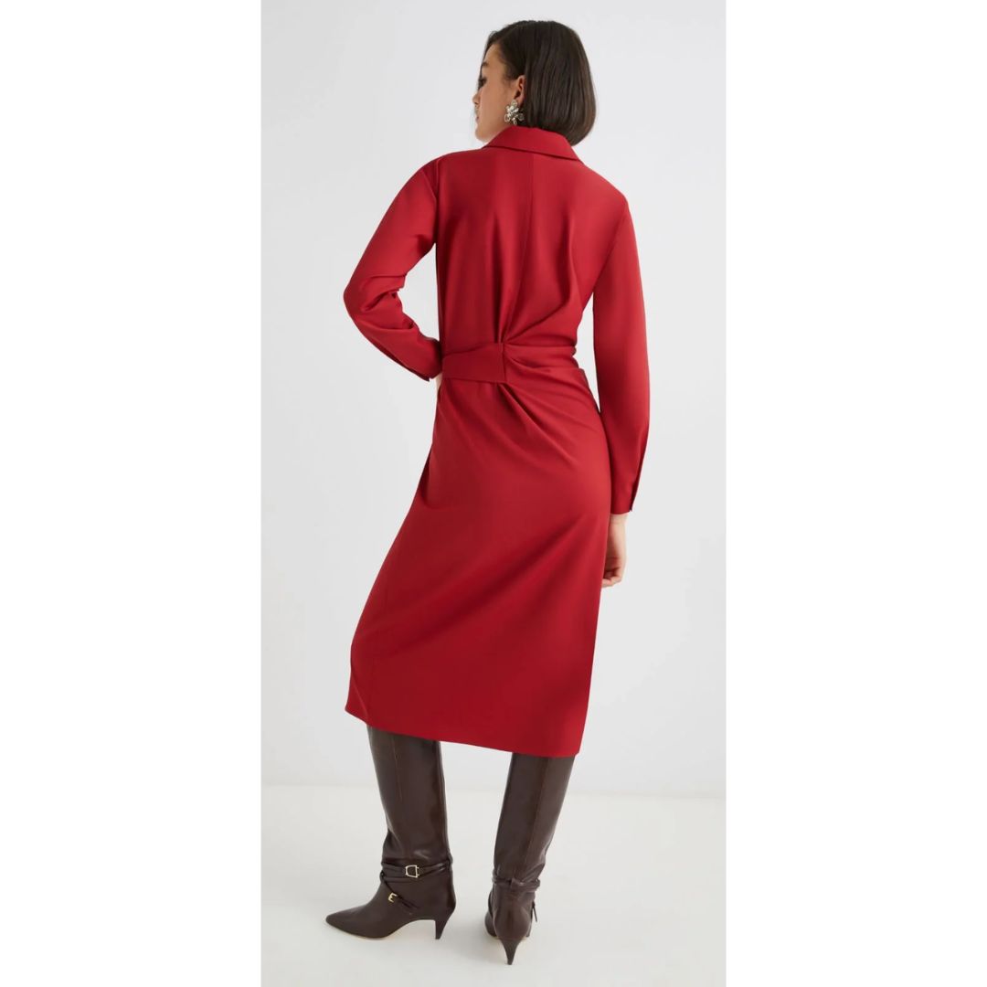 Valais Virgin Wool Midi Dress 2523226092200