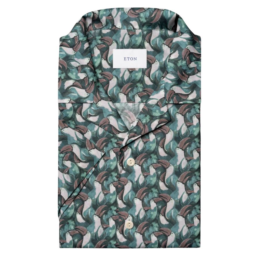 Toucan Print Mens Dress Shirt 100014880