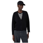 Boario Viscose Yarn Womens V-Neck Cardigan 2625346021600