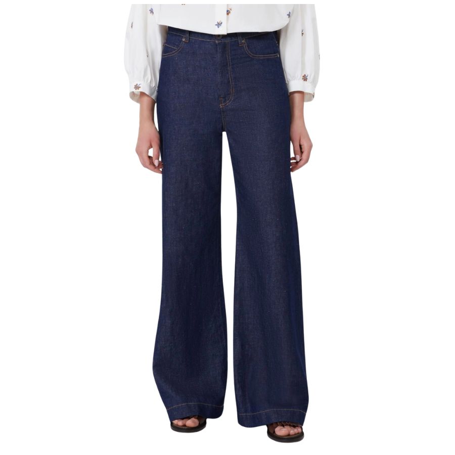 Latino Linen & Cotton Denim Womens Jeans 2615181012600