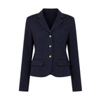 Lecito Single Breasted Jersey Womens Blazer 2613911034200