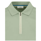 Silicone Zip Mens Polo Shirt MBP10