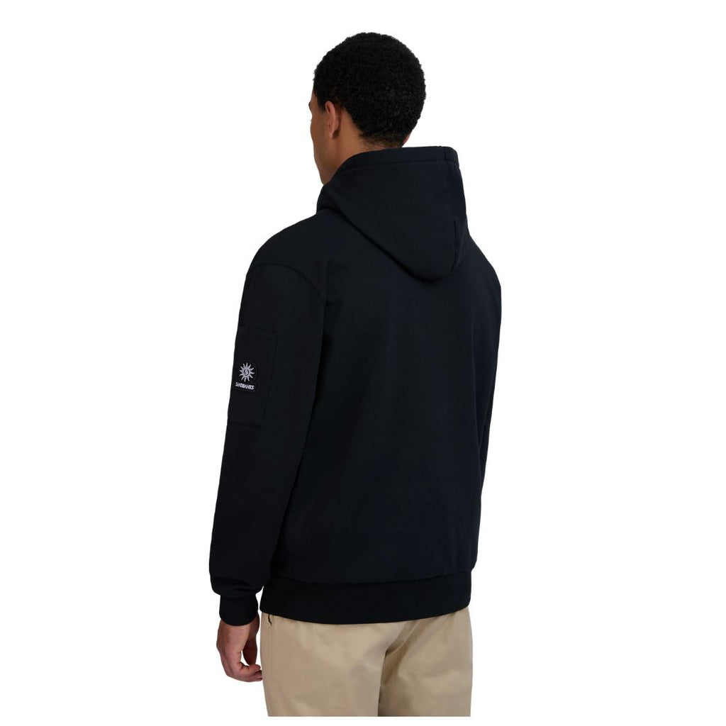 Zip Pocket Interlock Mens Hoodie MBH07