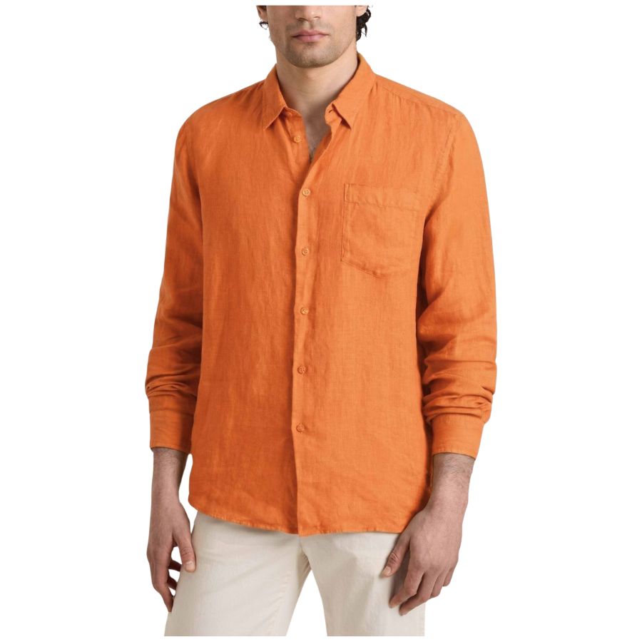 Caroubis Mens Linen Shirt CRSE3U01