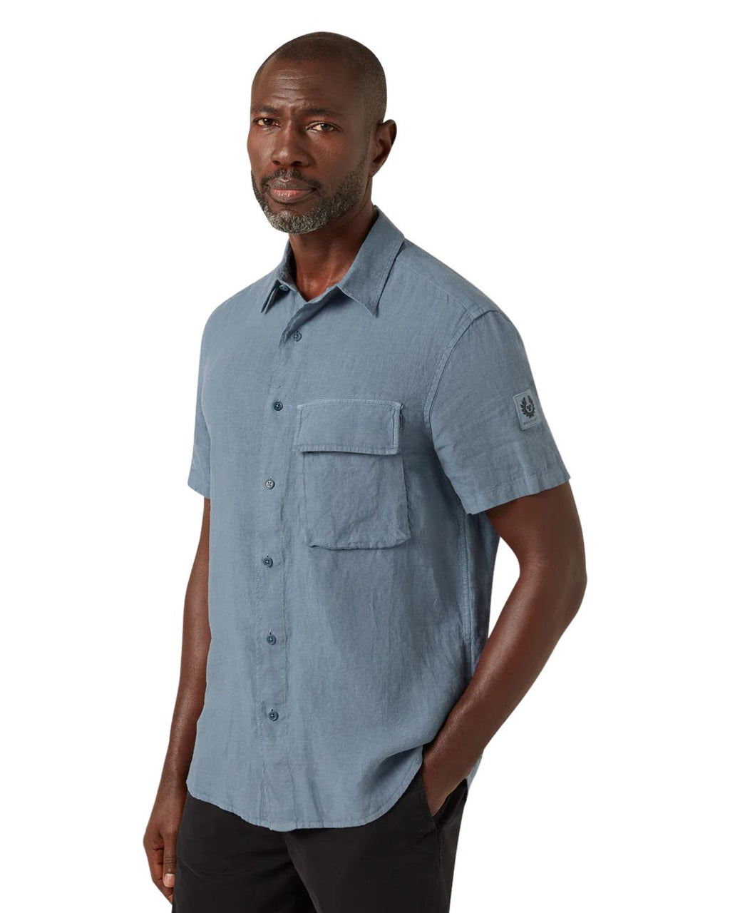 Scale Mens Short Sleeve Shirt 105644
