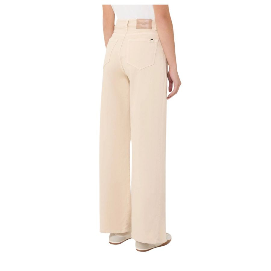 Medina Cotton Drill Wide Leg Womens Trousers 2615131051600