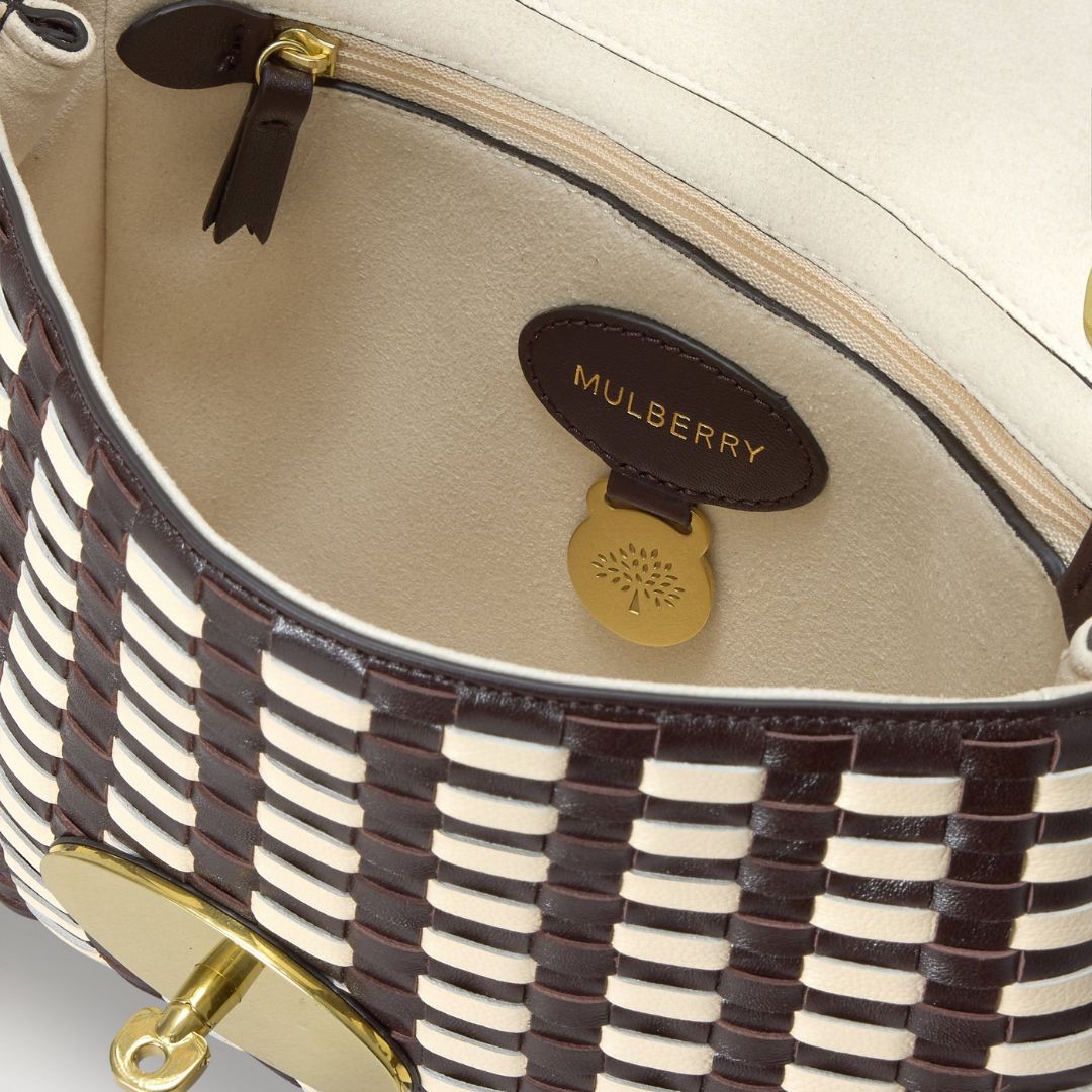 Lily Woven Leather Womens Handbag HH0088/000