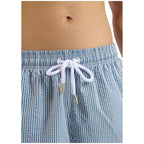 Striped Seersucker Mens Swim Shorts SWM17