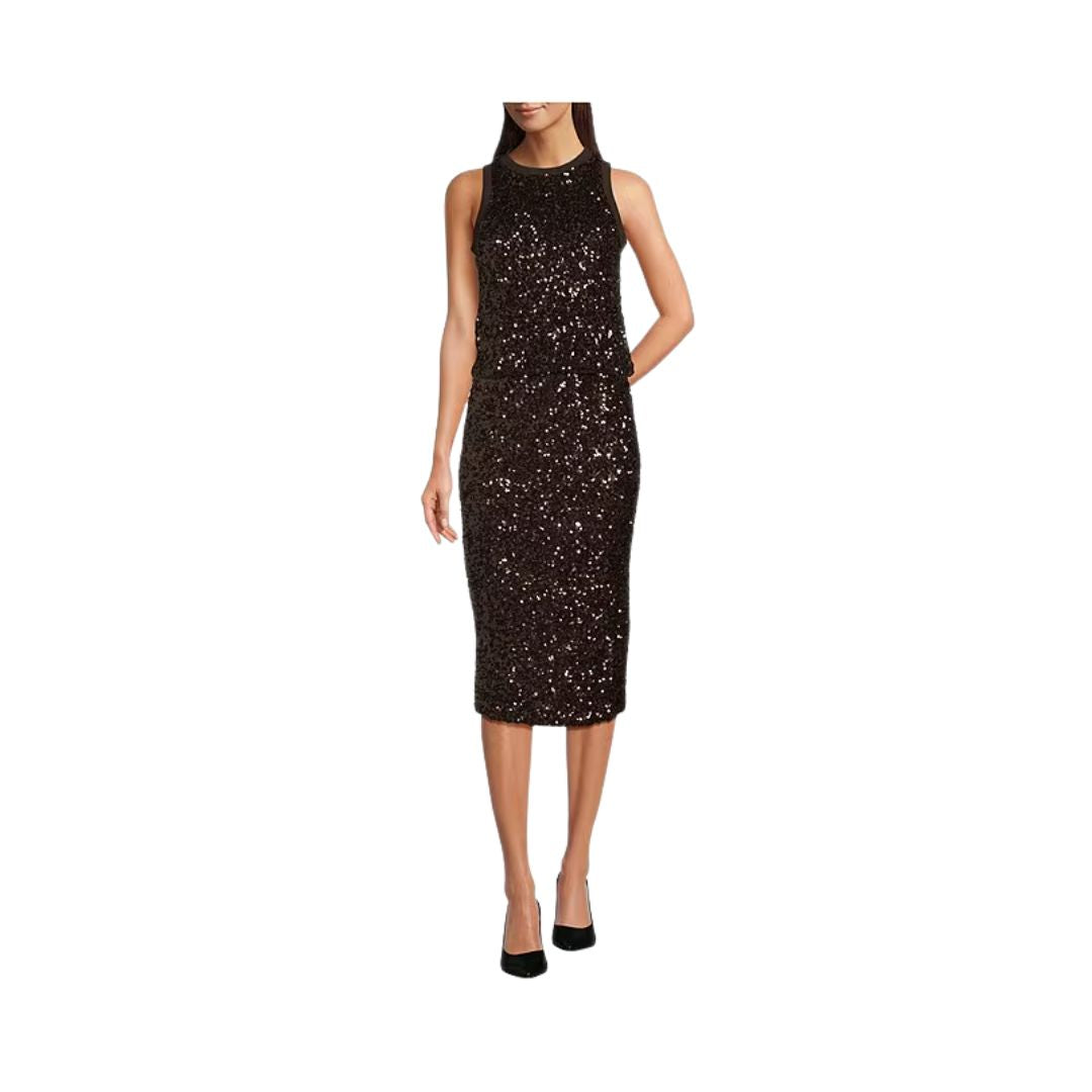Rennes Sequin Pencil Skirt 2523776011200