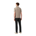 Alloy Zipped Mens Polo Shirt 105240