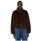 Animone Fluffy Textured Womens Short Jacket 2625086021600