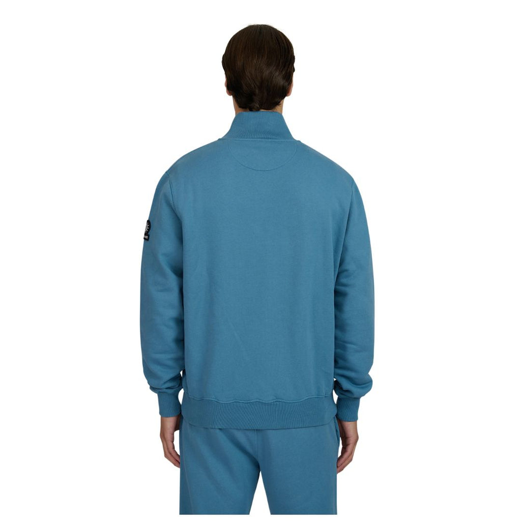 Badge Logo Mens Quarter Zip Sweatshirt MBS16