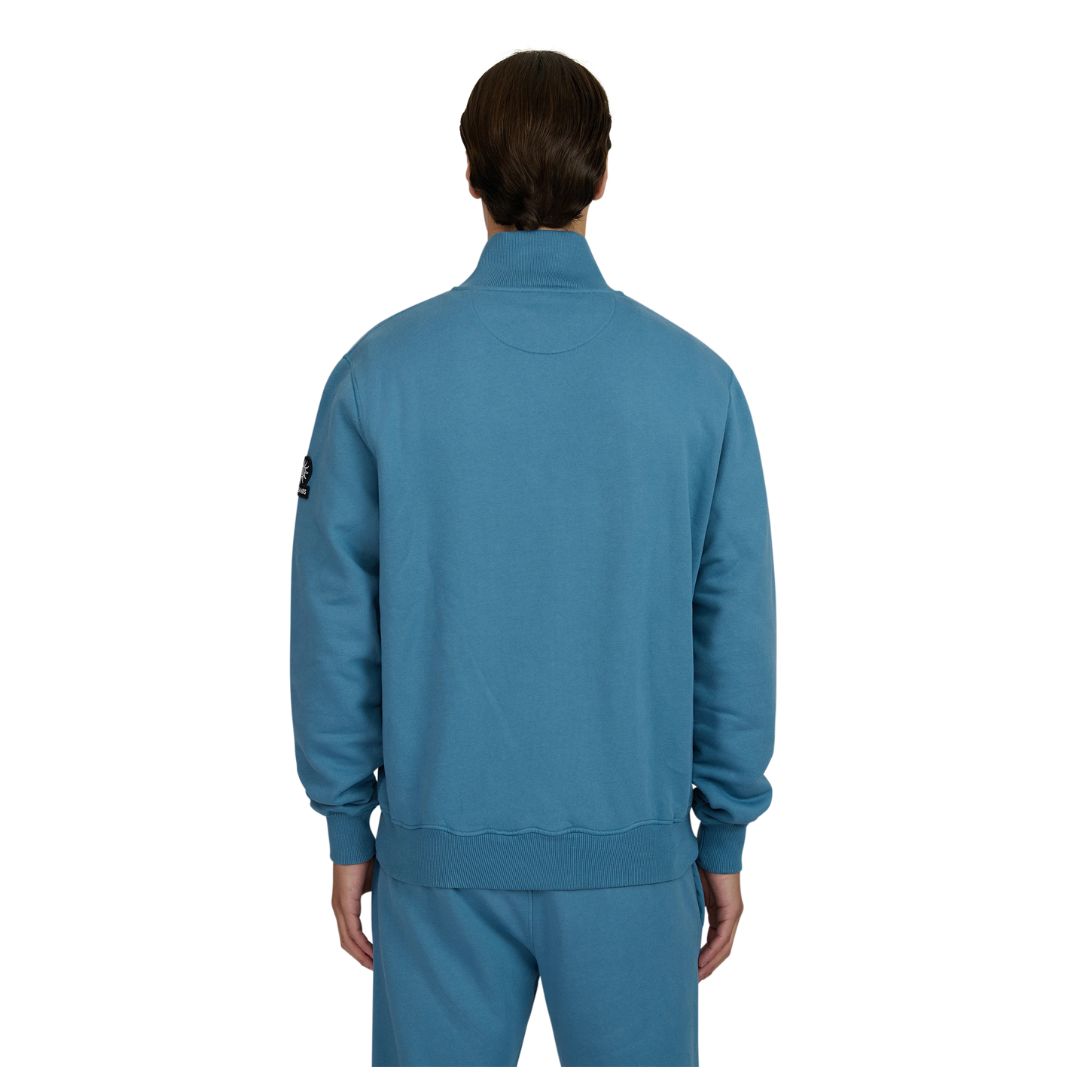 Badge Logo Mens Quarter Zip Sweatshirt MBS16
