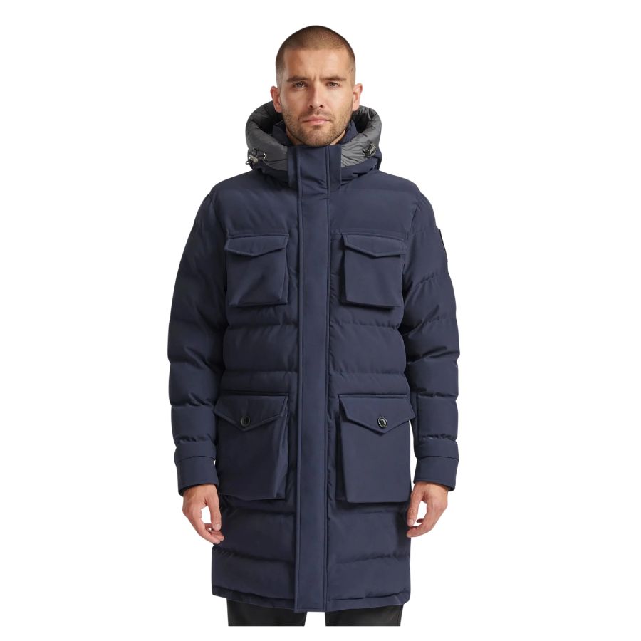 Branksome Long Puffer Mens Coat M06