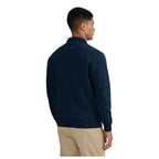 Quarter-Zip Polo Collar Mens Sweatshirt MBS24