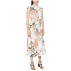 Padana Floral Stretch Cotton Womens Shirt Dress 2613221202200