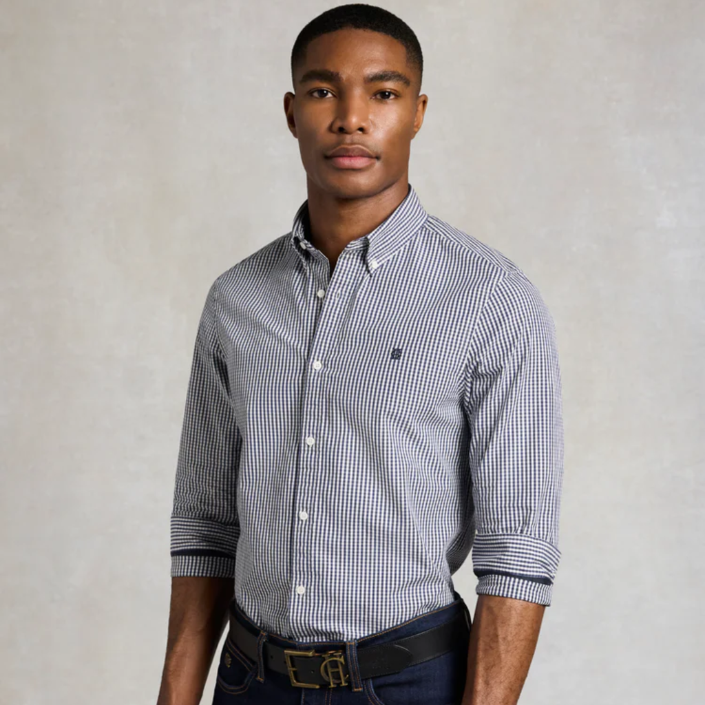 HC Slim Fit Button Down Mens Shirt