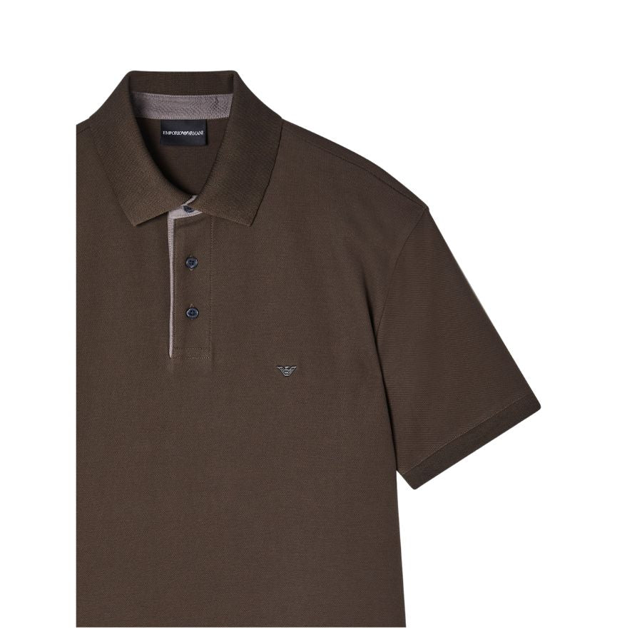 Stretch Pique Polo Shirt EM005251 AF10497