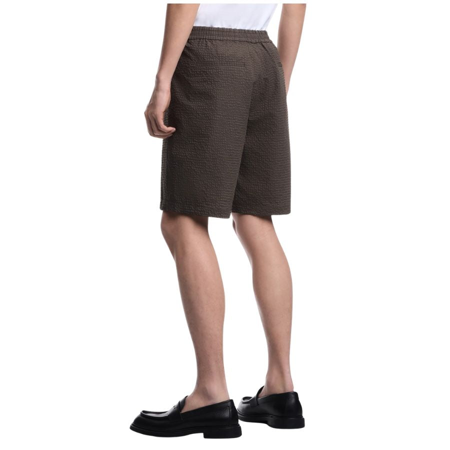 Icon Technical Seersucker Bermuda Shorts EM005502 TE20392