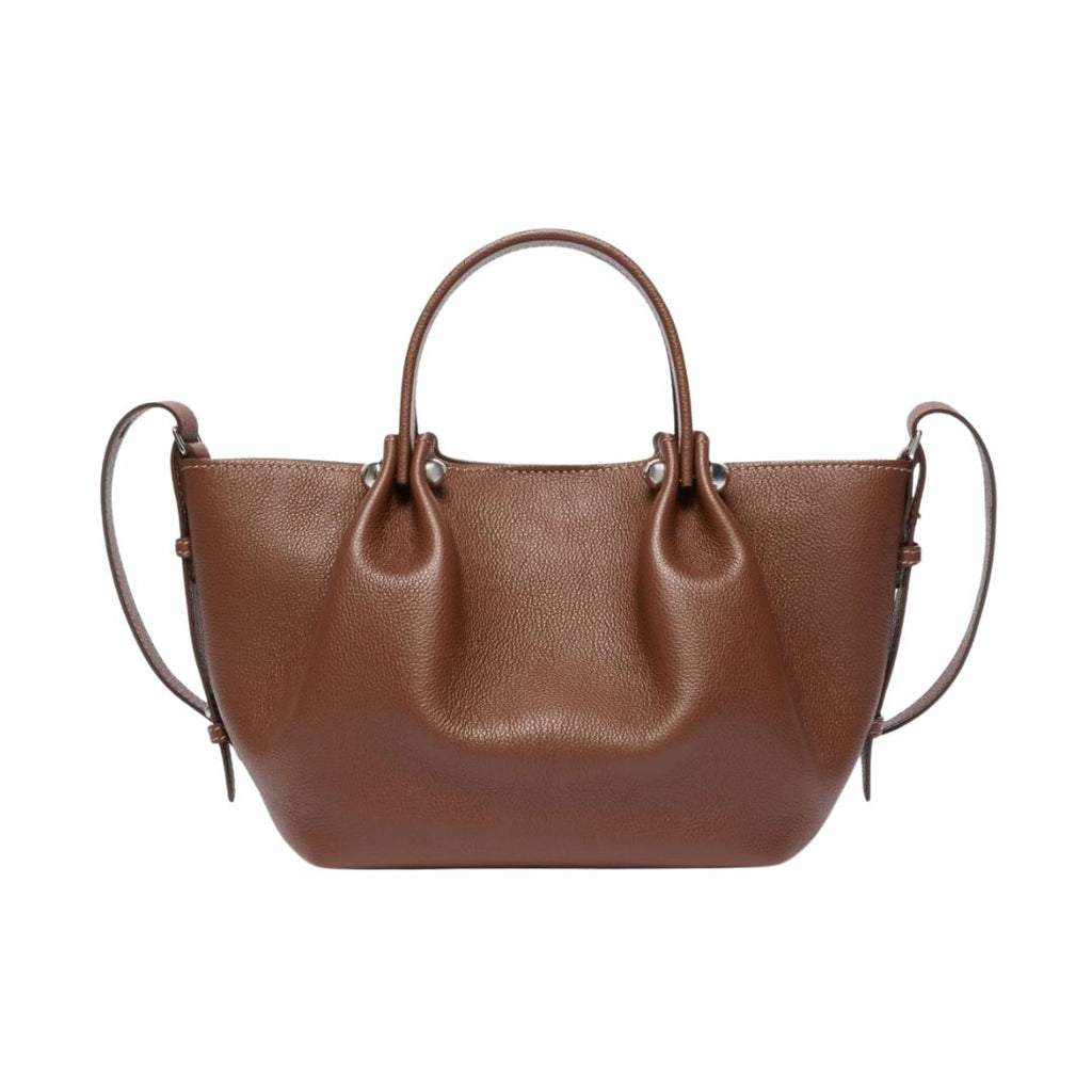 Dritto Small Textured Leather Womens Tote Bag 2625516135600