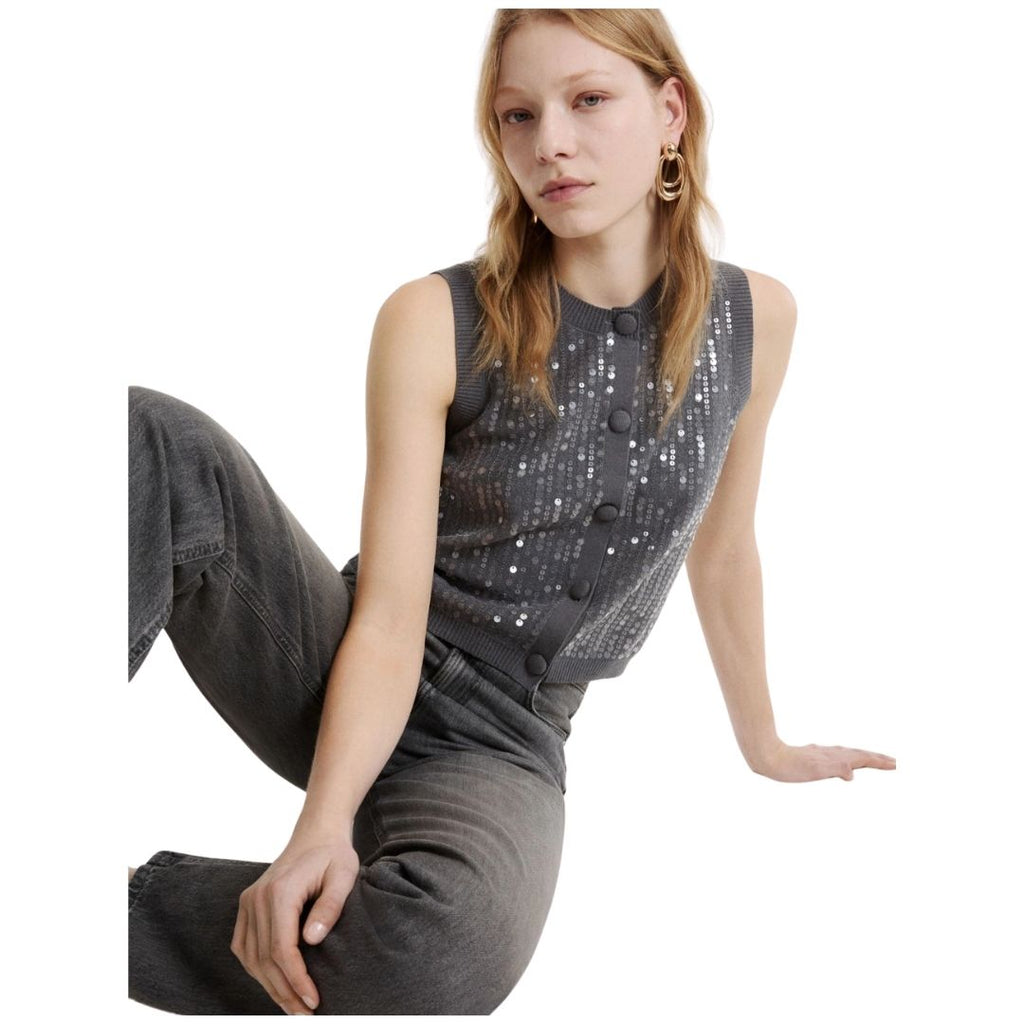 Seroico Sequin Womens Top 2623356014200