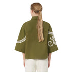 Como Embroided Cropped Womens Shirt Jacket 2615041012600