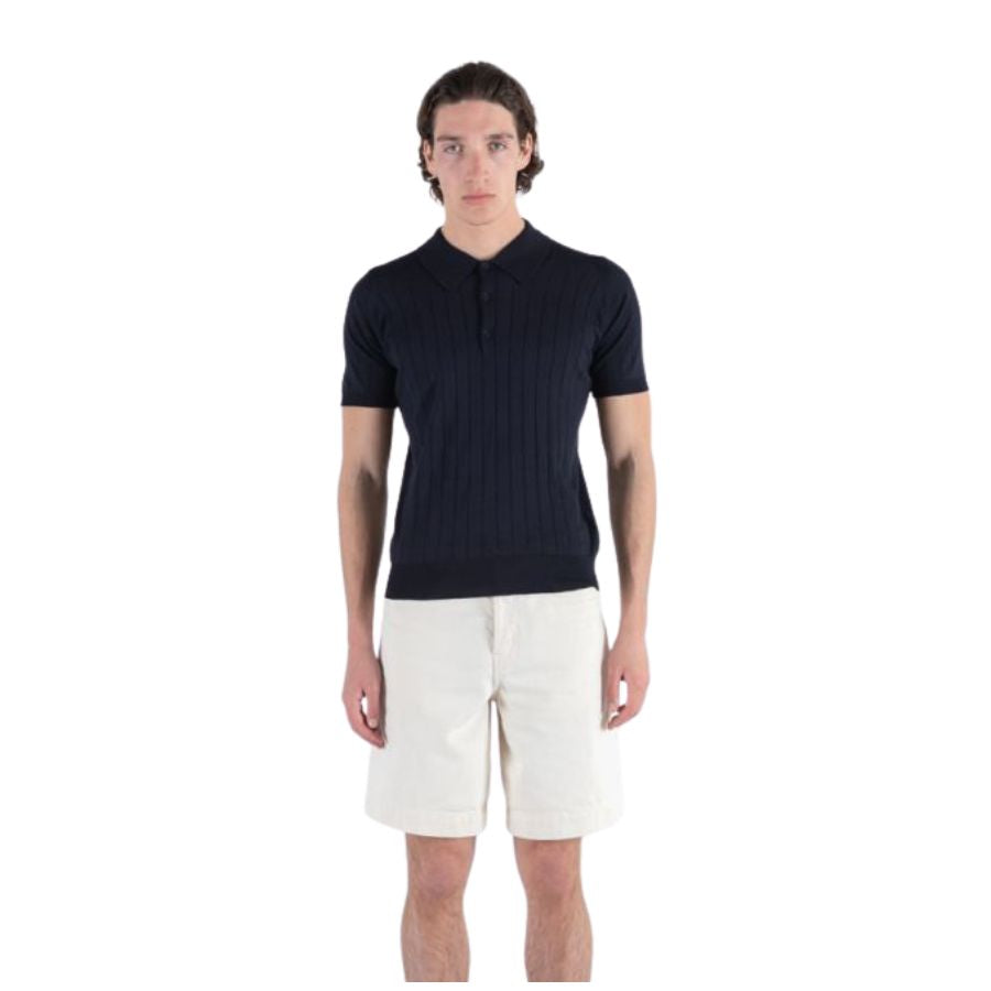 Williams Ribbed Mens Polo Shirt