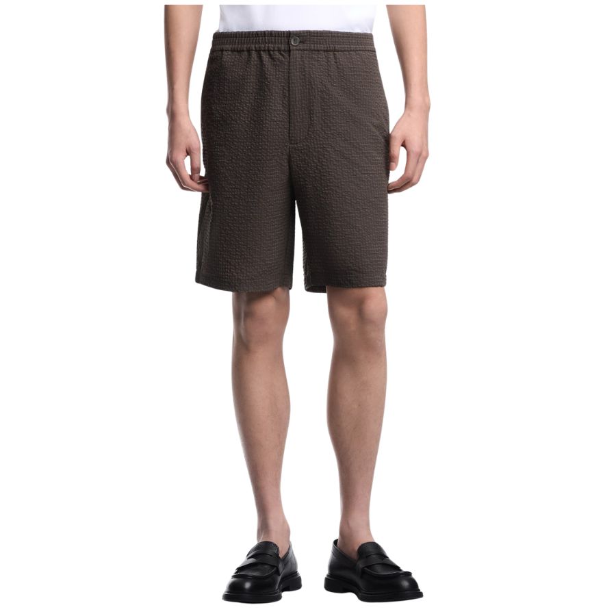 Icon Technical Seersucker Bermuda Shorts EM005502 TE20392
