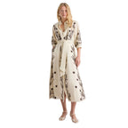 Banda Enbroidered Linen Womens Dress 2613221232200