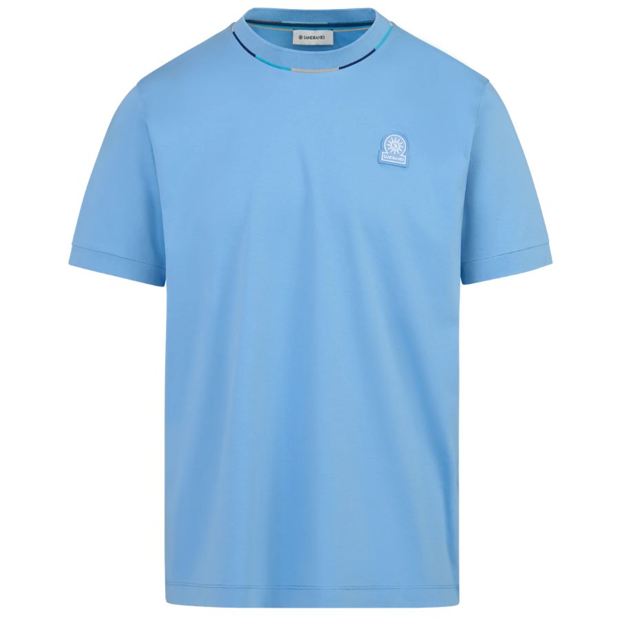 Tri-Colour Neck Mens T-Shirt MGT47