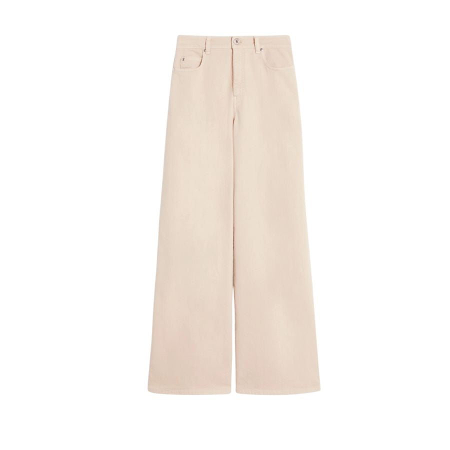 Medina Cotton Drill Wide Leg Womens Trousers 2615131051600