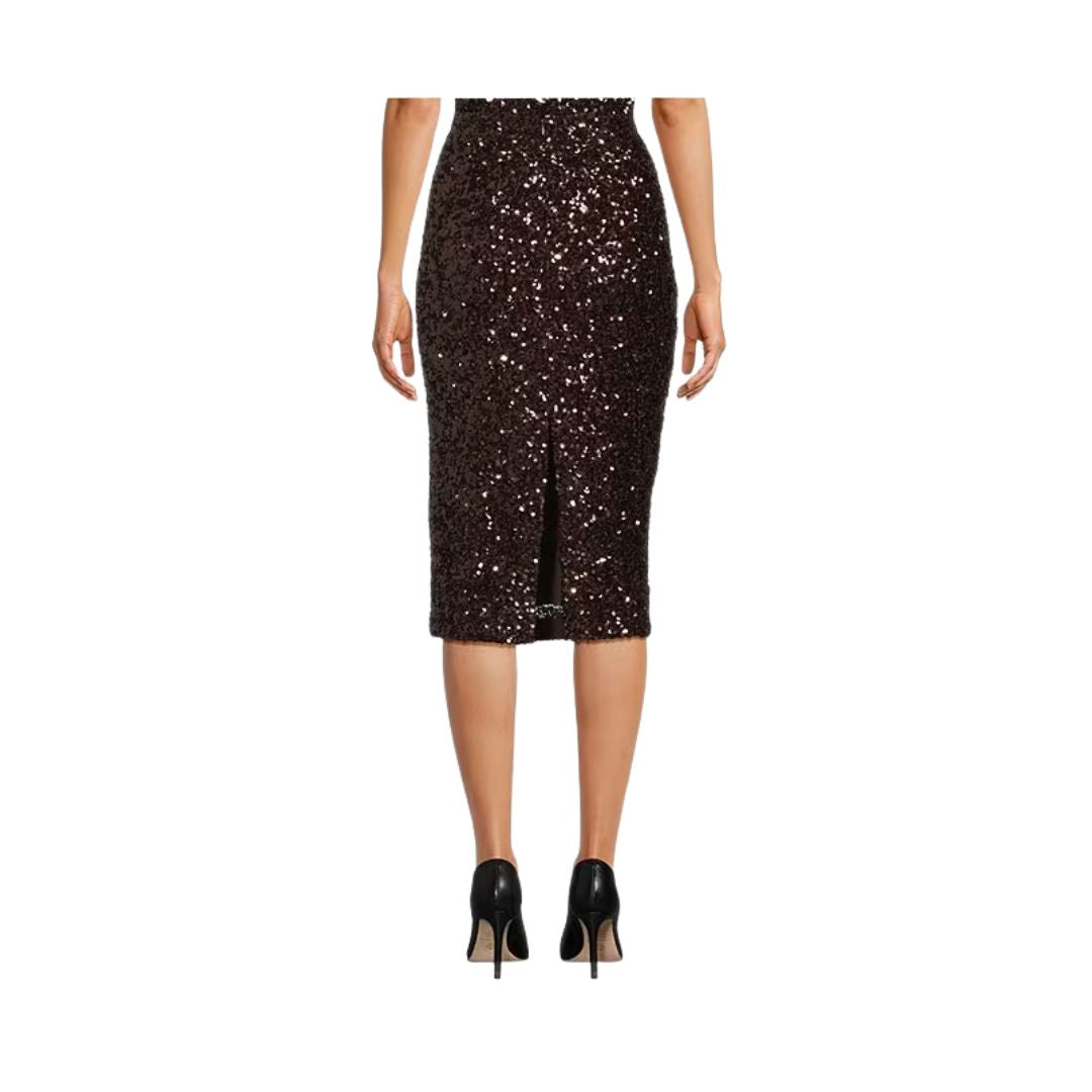 Rennes Sequin Pencil Skirt 2523776011200