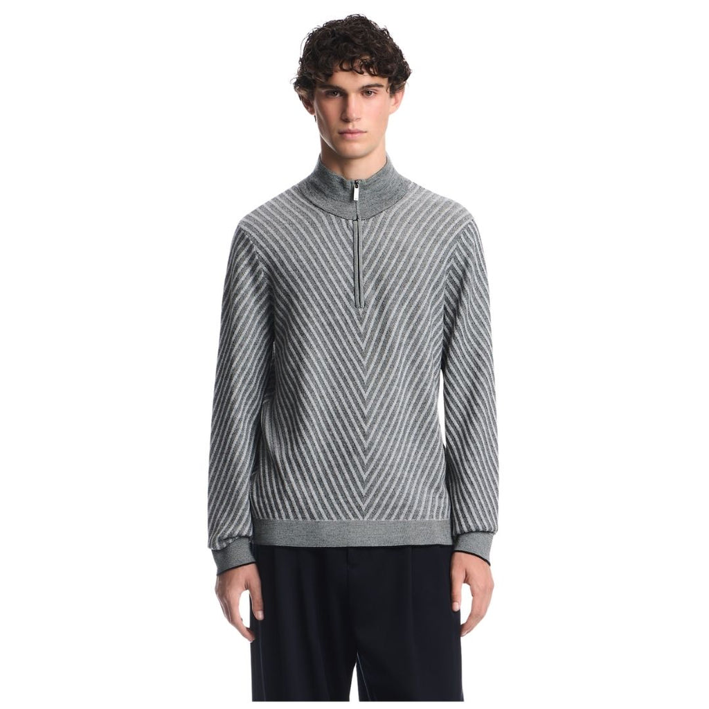 Signature Capsule 1/4 Zip Mens Jumper EM006316 AF27942