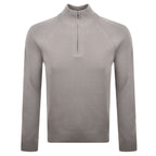 Bradwell Mens Q Zip Cotton Jumper 106465