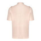 Herringbone Knitted Mens Polo Shirt 43194/20747