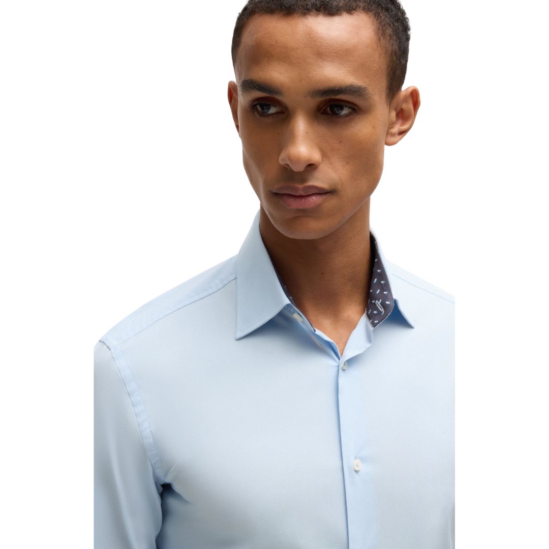 H-HANK C3-214 Cotton Poplin Shirt 50532804