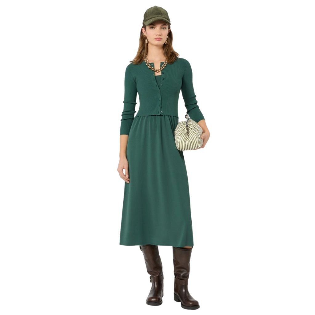 Calibri Long Viscose Yarn Womens Dress 2625326011600