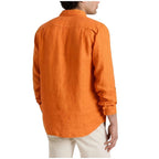 Caroubis Mens Linen Shirt CRSE3U01