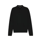 Lancione Long Sleeve Virgin Wool Polo Jumper 50476355