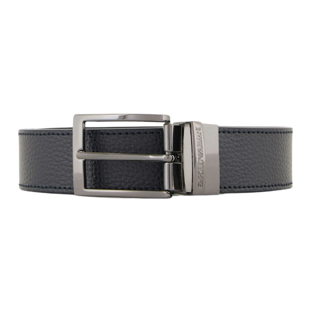Leather Printed Mens Reversible Belt Y4S195 YLO8J