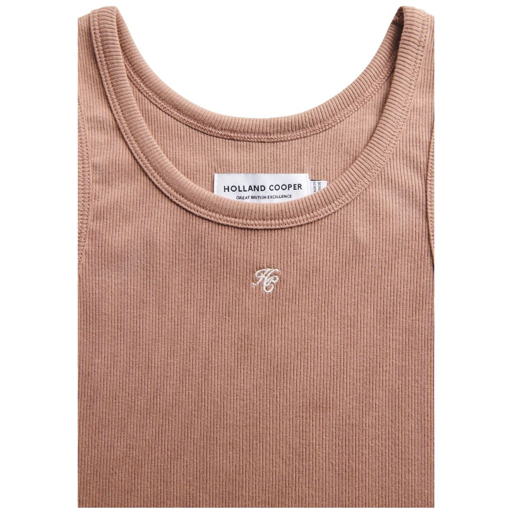 Rebecca Womens Rib Tank Top