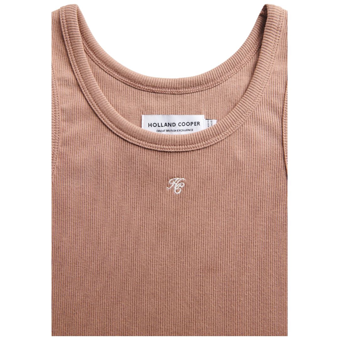Rebecca Womens Rib Tank Top